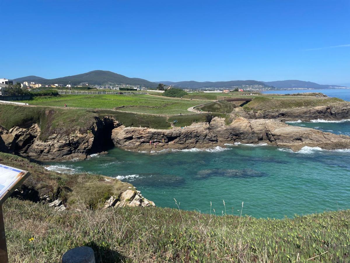 Apartamento Vacacional Foz Bagian luar foto